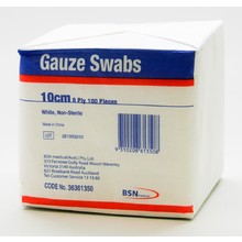 GAUZE SWAB 10 X 10CM 5'S